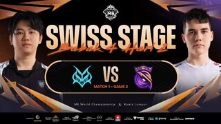 [ID] M6 Swiss Stage Hari 6 | Babak 4 | TEAM VAMOS VS S2G ESPORTS | Game 2