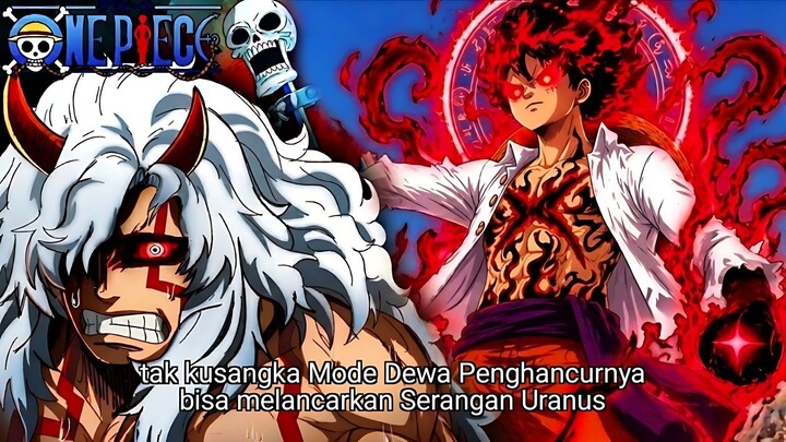 ONE PIECE TERBARU - IMU MAKIN TAKUT! SERANGAN LUFFY MODE DEWA PENGHANCUR SETARA SENJATA KUNO URANUS