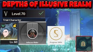 Depths Of Illusive Realm Level 70 Jiyan Trial Full Clear S Rank - Wuthering Waves