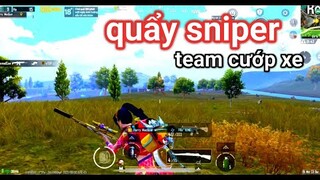 PUBG Mobile - 1 Mình Cầm Kar98 Quẩy Sniper Cuối Bo Cực Phê | Đụng Độ Team Chiếm Lambor