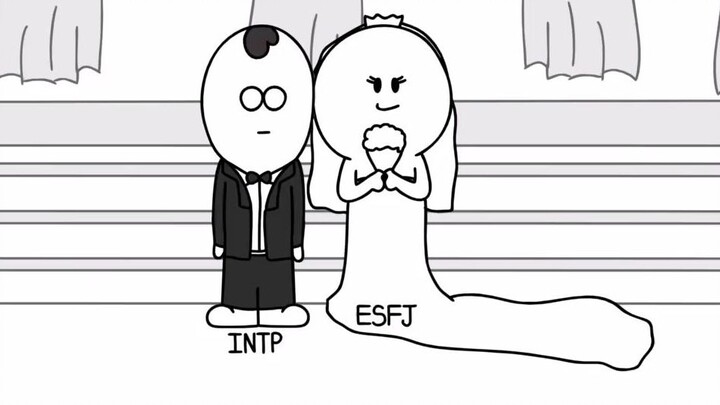 [MBTI Animation] Nếu hai thái cực đối lập kết hôn...