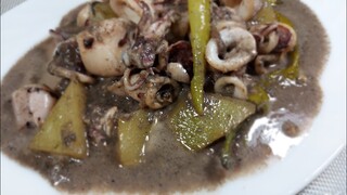 ADOBONG PUSIT sa GATA with Sayote 🇵🇭 | BEST EVER LUTONG BAHAY RECIPES