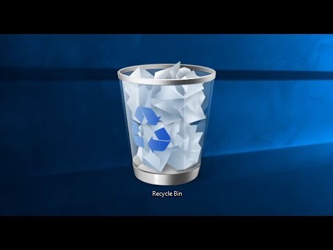 Dọn dẹp thùng rác Recycle Bin trên Windows 7 8 10