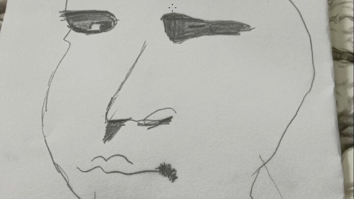 Tolong jangan meludah di papan gambarku, ya?