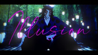 【鬼滅のMMD・Demon Slayer MMD】Illusion【黒死牟 Kokushibou】