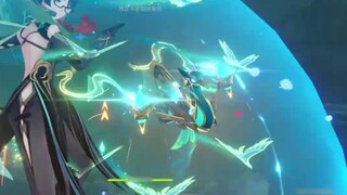 45 seconds to completely subvert your understanding of Xiao! 4.4 Abyss second half continuous attack