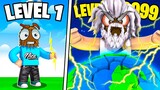 Becoming A Zapping God In Roblox