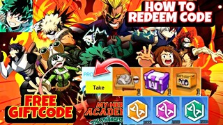 My Hero Academia tsh SEA Free Giftcode - How to Redeem Code // My Hero Academia tsh Free Code