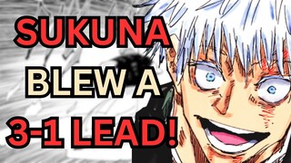 Gojo CLUTCHED Sukuna's Domain | Jujutsu Kaisen 226 Review