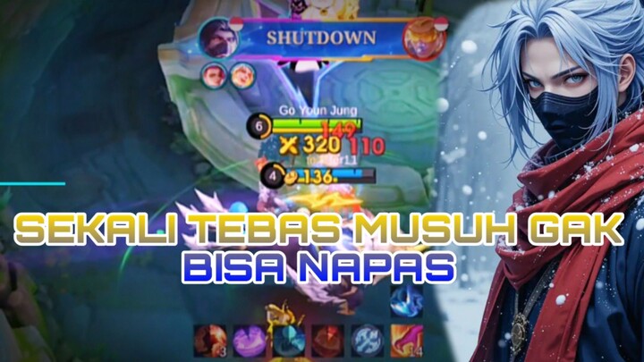 SEKALI TEBAS MUSUH GAK BISA NAPAS