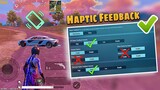 Haptic Feedback New PUBG Mobile and BGMI Feature Explained and Best Settings | Update 2.0