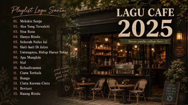 Lagu Cafe Santai Enak di Dengar - Akustik Terbaik 2025