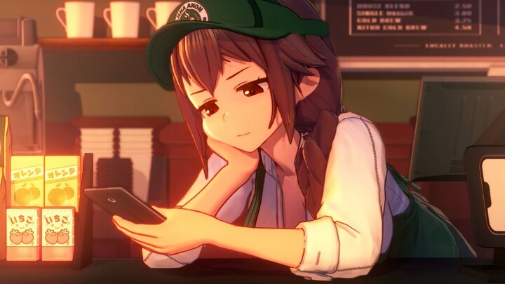 Excuse me, do you have a power outlet here? (Anna)