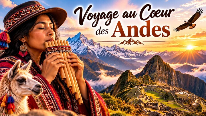 Voyage au Cœur des Andes  _ Musique Flûte de Pan Relaxante & Spirituelle
