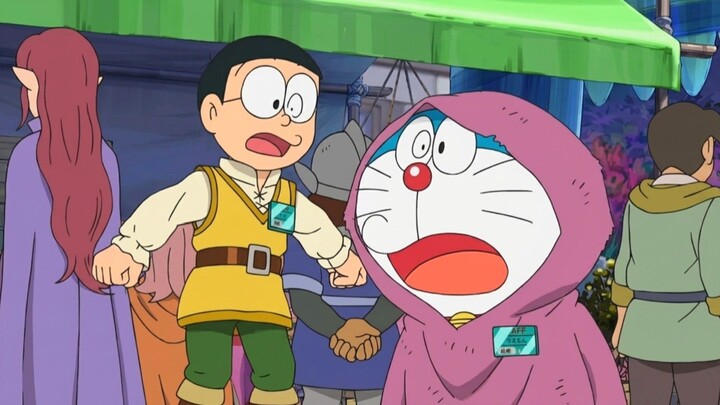 Doraemon Dub Indo - Pergi ke Isekai Fantasy untuk mencari Suneo