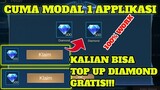 CUMA MODAL 1 APLIKASI INI!!! KALIAN BISA TOP UP DIAMOND ALL GAME GRATIS