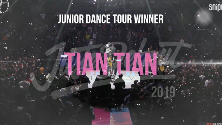 [Tarian] [Street Dance] 2019 JusteDebout World Final Juara 1 Tian Tian
