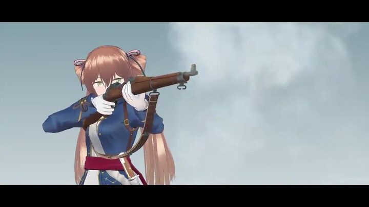 [MMD FRONTLINE GIRLS]Animasi pengambilan gambar Springfield