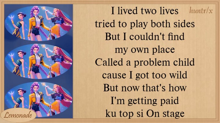 Golden - Huntrix (Lyrics Easy)