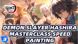 Masterclass Speed Painting - Hashira | Drawing Process | Demon Slayer_3
