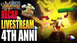 EX Zoro Anniversary Livestream Recap | GAMEPLAY & TRAITS EXPLAINED, FREE DIAMONDS & MORE!