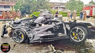 TOTAL SUPERCAR FAILS COMPILATION 2023 #25 | Ultimate Idiots In Cars Caught On Camera