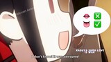 Kaguya explains how she kissed Shirogane #animeedit - Kaguya sama Love is War