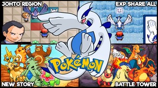 Complete English Pokemon GBA Rom With Johto Region, Exp Share All, Battle Tower, New Story & More