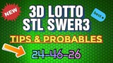 SWERTRES HEARING TODAY / STL SWER3 / 3D LOTTO | OCTOBER 8 2019