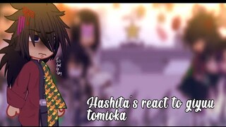 Hashira's react to Giyuu |•| gacha, |•| kny, demon Slayer |•| ft. hashira's |•| read desc |•|