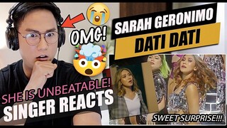 DATI DATI - Sarah Geronimo [Official Music Video] | SINGER REACTION