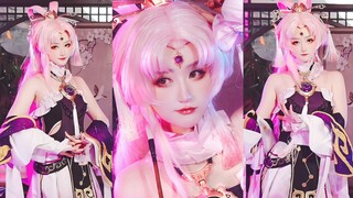 是哪些坏蛋想看粉色小兔子在广寒宫跳舞？『符玄 cos舞蹈』｜广寒宫｜
