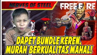 GILA GUYS BUNDLE TERBARU INI NERVES OF STEEL AUTO JADI SULTAN! - GARENA FREE FIRE