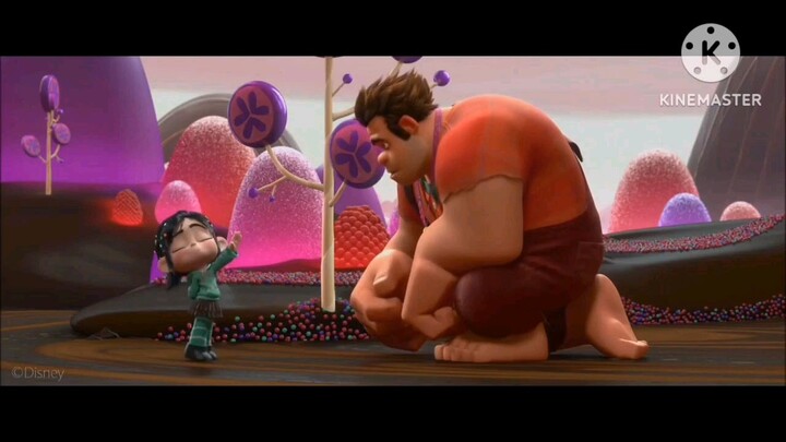 Wreck If Ralph Ralphbear Destroys Vanellope's Kart Saves Kenai