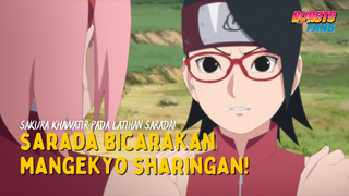 Kenapa Mama Tidak Bisa Mengerti! Sakura Khawatir Sarada Bicarakan Mangekyo Sharingan!