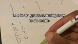 when learn math in 1st grade