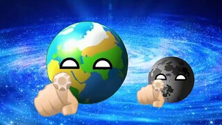 Planet Animation: Little Earth and Little Moon