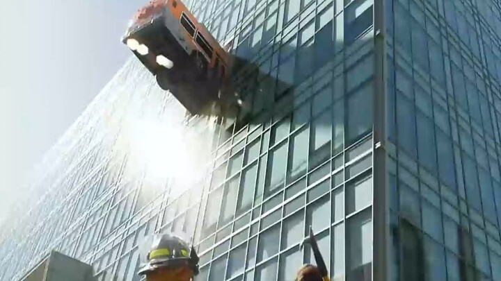 As the firefighters were about to launch the rescue operation, they were stunned by the scene before