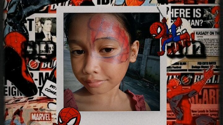 spiderman makeup