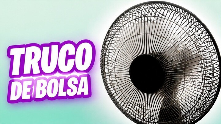 ¡No lo desarmes! ️ El truco de la bolsa para limpiar tu ventilador