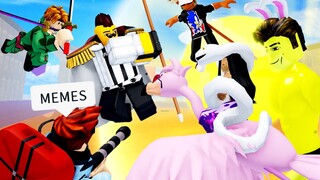 Roblox BLOX FRUITS Funny Moments Part 6 (MEMES) 🍑