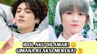 SEPERTI APA REAKSI KAKU PARA IDOL K-POP SAAT DILAMAR PENGGEMARNYA?