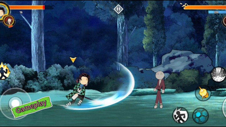 Kombo Rahasia Tanjiro Stickman 🔥