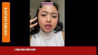 3 Kunci Bikin Cowo Bucin