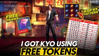 I GOT KYO KYO KUSANAGI USING FREE TOKENS | MLBB x KOF'97 EVENT