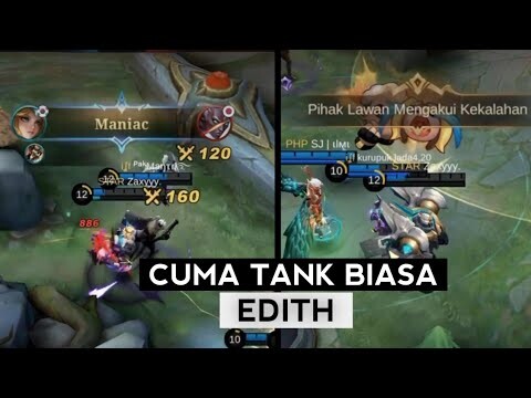 Edith lemah jangan di ban.