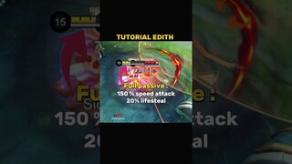 ✅ Edith Tutorial by Renyaaa