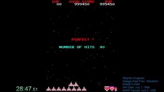 Galaga (Arcade) - 90 Stages