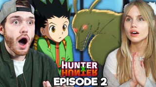 GON'S FIRST TEST!! | Hunter X Hunter E2 Reaction