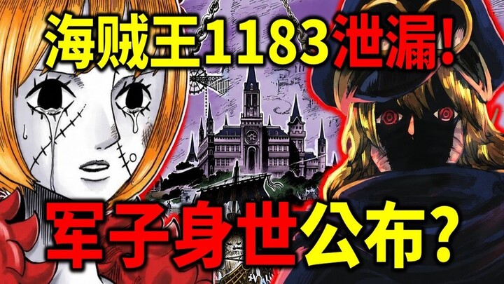 Bocoran One Piece 1183! Asal-usul Jozu terungkap? Alasan pembunuhan ayahnya diumumkan? Asal-usul Rag